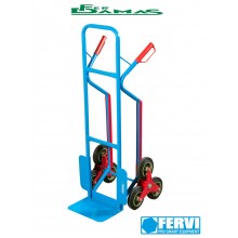 CARRELLO DA TRASPORTO SALISCALE CON 3 RUOTE FERVI ART. C183